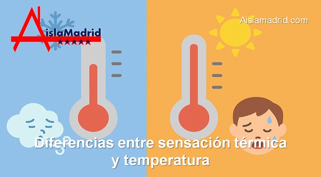 Diferencias entre sensación térmica y temperatura