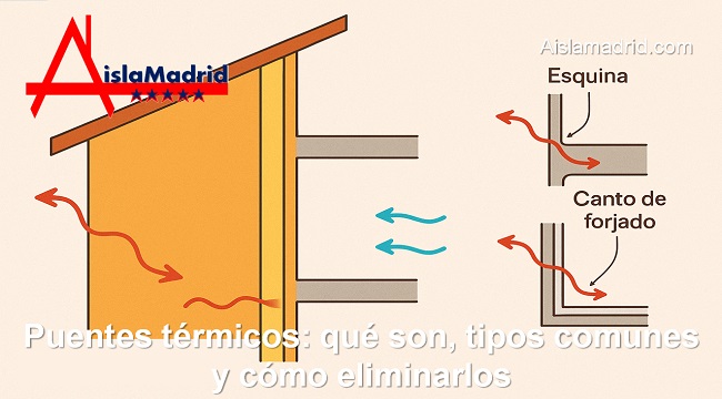Puentes térmicos qué son tipos comunes y cómo eliminarlos