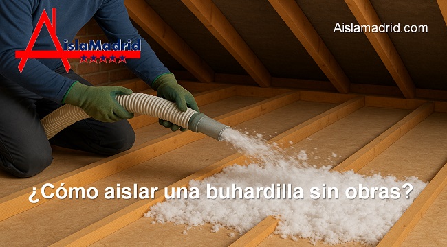 cómo aislar una buhardilla sin obras
