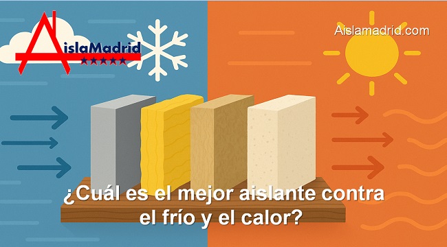 cual es el mejor aislante contra el frío y el calor