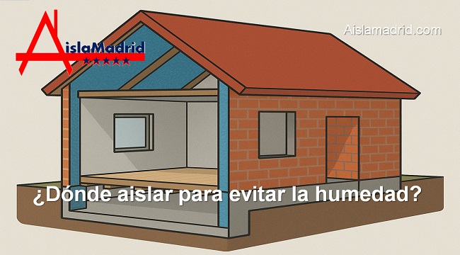 donde aislar para evitar la humedad