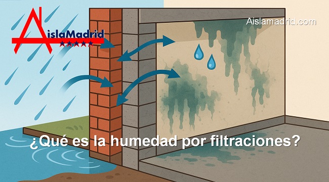 qué es la humedad por filtraciones