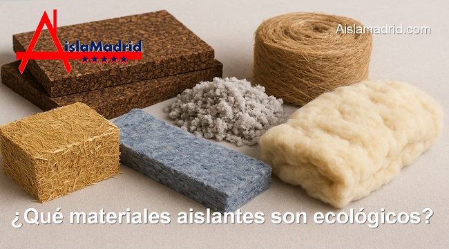 qué materiales aislantes son ecológicos