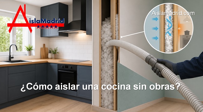 cómo aislar una cocina sin obras
