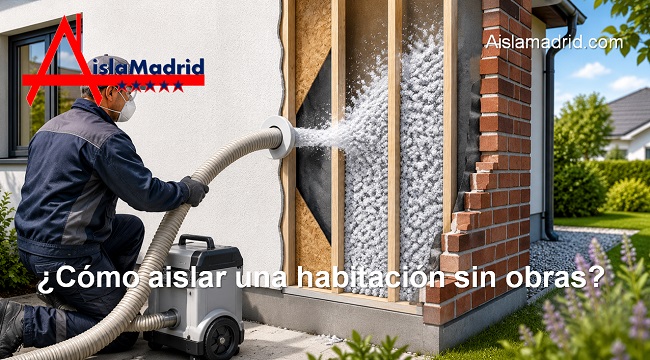 cómo aislar una habitación sin obras