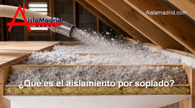 qué es el aislamiento por soplado