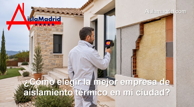 Cómo elegir la mejor empresa de aislamiento térmico en mi ciudad